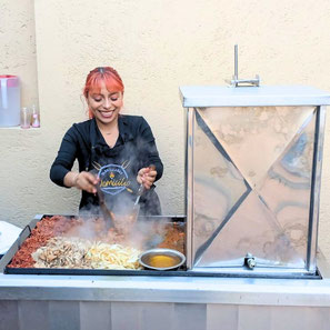 Trompo de pastor para fiestas