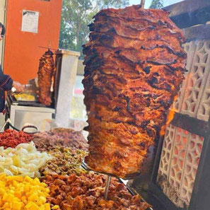 Tacos al pastor para eventos