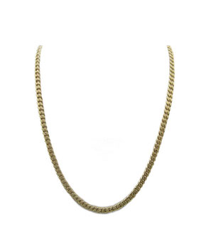 Collana Catena Groumette In Oro 18 kt 