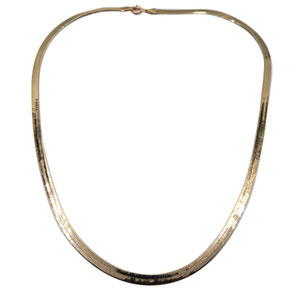 Collana Piattina in Oro Giallo 18 kt Referenza: CC1622OV