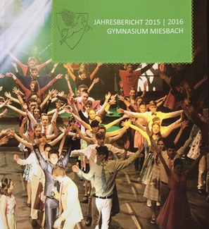 Cover des Jahresberichts 2015/16