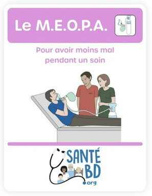  Le M.E.O.P.A. – Pour avoir moins mal pendant un soin / Santé BD