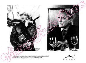 david bowie, andy warhol, basquiat