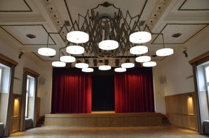 Sonderleuchte, Scherenkonstruktion, Acrylglasleuchte