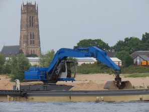 Kraanschip Burgzand