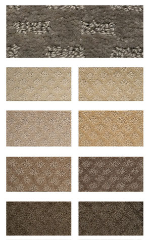 CUT AND LOOP PATTERN  CARPET