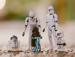 Lego-Familie aus Star Wars-Figuren