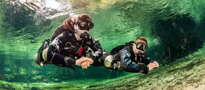 PADI Sidemount specialty course in Nusa Penida