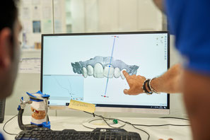 digitale ästhetische 3D-Planungen