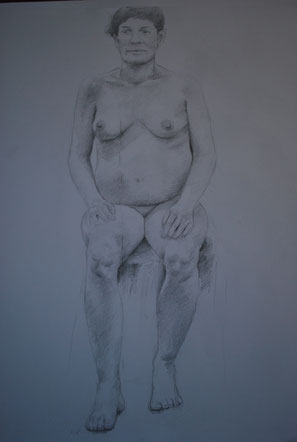 femme nue pose