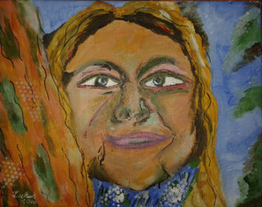 expressives Malen intuitives Malen Malen in Bingen Acryl intuitve Kunst expressive Malerei