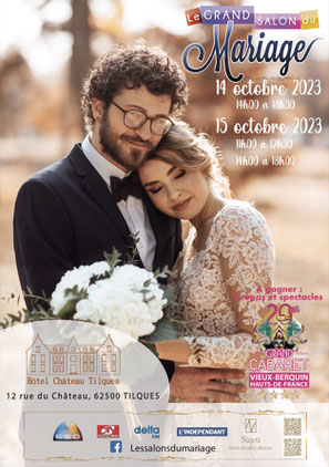 Le Grand Salon du Mariage à Tilques 14 et 15 Octobre 2023