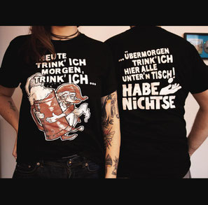 Das Kult Merchandise T-Shirt Humpenstielzchen von Die Habenichtse