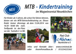 Kindertraining im Wagwiesental