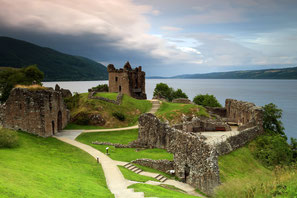 Loch Ness, Schottland, Highland, Urquhart Castle