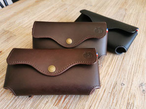 ETUI TELEPHONE CUIR