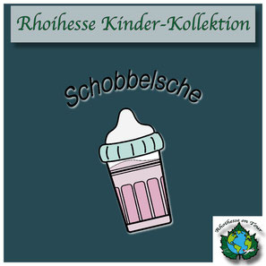 Rhoihesse Baby-Bodys – Schobbelsche-Design mit Babyfläschchen, inspiriert von der rheinhessischen Weinkultur. Perfektes Geschenk für die Kleinsten aus der Region Rheinhessen.