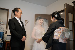 岐阜・各務原の自宅婚でベールダウン 関市、美濃加茂、土岐、多治見や大垣、愛知・三重もOK