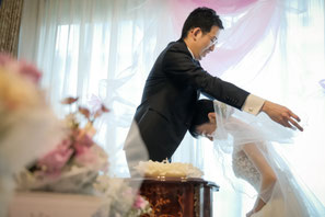 岐阜・各務原の自宅婚でのベールアップ 関市、美濃加茂、土岐、多治見や大垣、愛知・三重にも出張可能