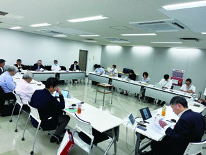 高山市における外国人観光客の緊急時受入医療体制の向上、及び防災・減災に係る連携協定に基づく定例会議の様子