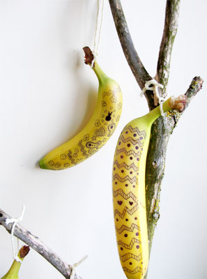 Beatrice Winkel - Bananen-Osterdekoration