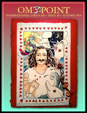 OmPoint International Circular Issue 20 - Cover art by Vanessa Weichberger