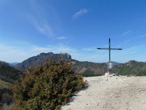 Route über den Eibenseeweg zum Eibensee und auf das Marienköpfl