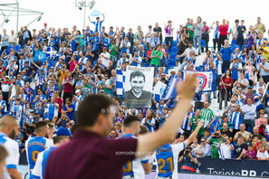 Leganés, despedida, Asier Garitano, capitán, grada, afición, fondo sur, fondo norte, butarque, liga santander, madrid