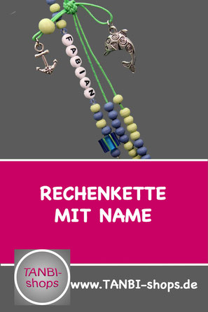 Schultüte befüllen, erster Schultat, Geschenk, Geschenkidee, Einschulung, Einschulungsgeschenk, Rechenkette, Rechenhilfe