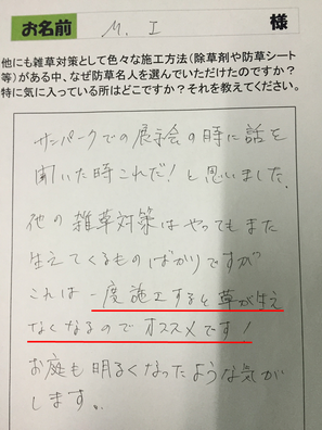 お庭いじり 庭いじり 墓掃除 お墓掃除 どくだみ