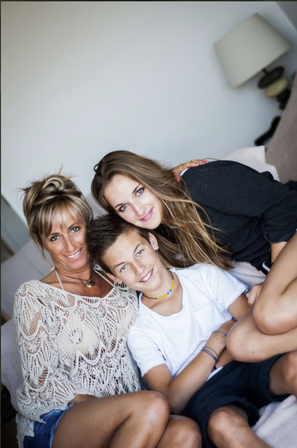 Séance photo famille juan les pins