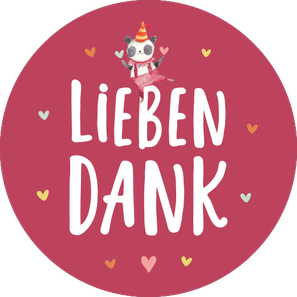 Sticker Geburtskarte Geburtsanzeige