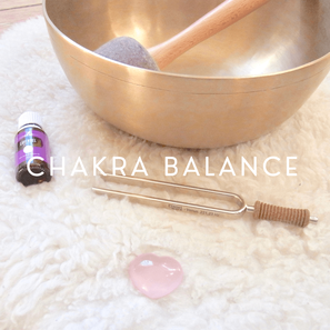 Chakra Balancing Einzelsession mit Klang und Kristallen