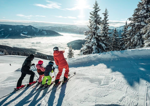 Perfekter Skitag für Familien auf der Schmittenhöhe Zell am See Kaprun. 2025