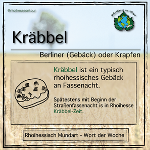 Eine rheinhessische Übersetzung für Berliner oder Krapfen ist Kreppel oder Kräbbel