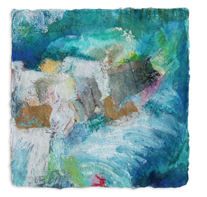 Tagebild Agua Amarga, Mischtechnik, 15 x 15, 6/11