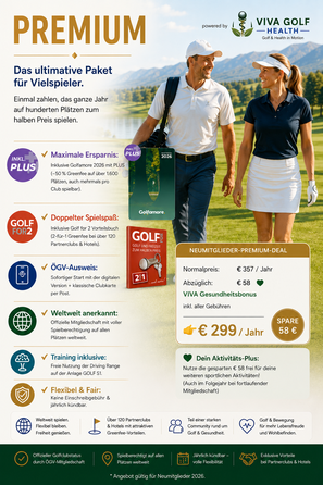 HERREN Golf Mitgliedschaft