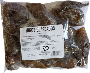  HIGOS GLASEADOS ENTEROS. Presentación 1 Kg. Kosher parve: Taham Kosher. Origen Argentina.
