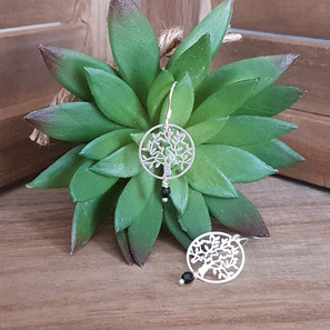 famille boucles d'oreilles argent arbre de vie fait main bassin d'arcachon blog