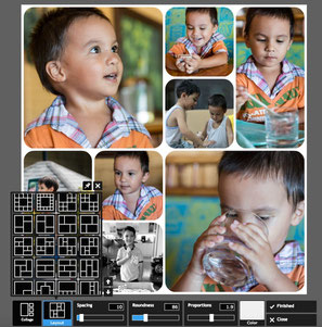 free online photos collage maker and combine mixed pictures creator