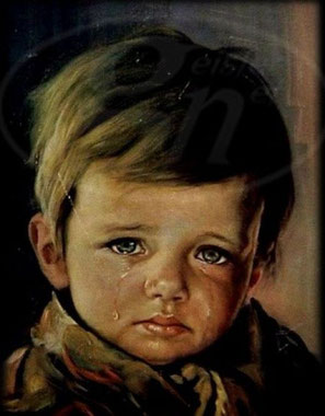 "Crying boy" di Giovanni Bragolin