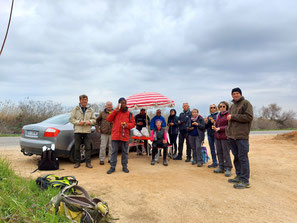 Randonnée de Gallician de l'ANOCR 34-12-48 le 8 mars 2022 anocr34.fr