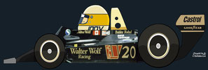 Jody Scheckter by Muneta & Cerracín