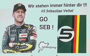 Wir stehen immer hinter dir!!! #5 Sebastian Vettel