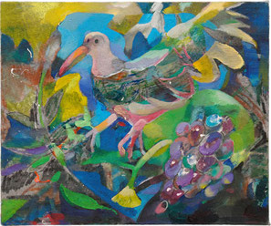 山本 亜由夢「bird and grapes」
