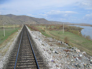 unterwegs mit der Transsib am Baikalsee