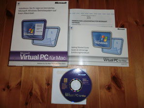Microsoft Virtual PC für Mac