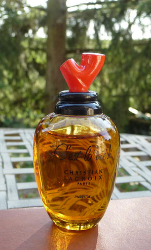 CHRISTIAN LACROIX - C'EST LA VIE ! - MINIATURE PARFUM DE 10 ML - PRESENTEE SEULE
