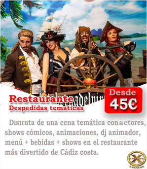 Restaurante temático para despedidas de soltero El Puerto de Santa Maria