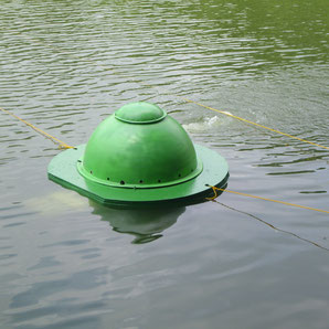 Floating micronanobubbling system UFO